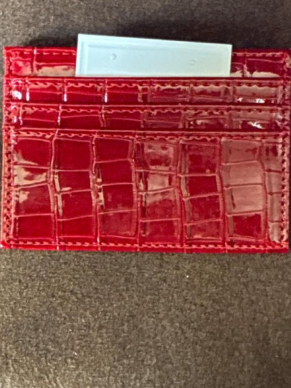 Brand new snake skin like card holder